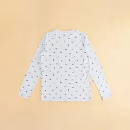 Pantaloons Junior Boys Grey Melange Polo Collar T-shirt image 4