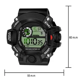 SWADESI STUFF Unisex Kids Grey Digital Watch army image 5