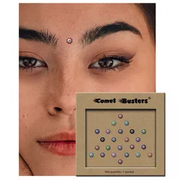 Comet Busters Embellished Traditional Designer Bindi 24 Pcs image 4