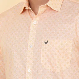 Allen Solly Men Ethnic Motifs Printed Spread Collar Pure Cotton Casual Shirt image 4