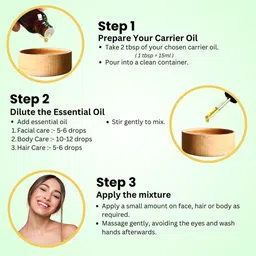 Deve Herbes Pure Red Cidar Essential Oil Steam Distilled - 1250 ml image 3