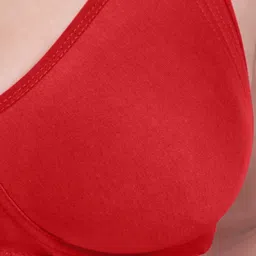 Rajnie Women Pack Of 2 Solid Non-Wired Cotton Everyday Bras RJ-667 image 3