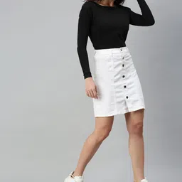 Campus Sutra Women Black Sweatshirt image 2