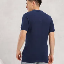 Nautica Knitted Pure Cotton Polo Collar T-shirt image 5