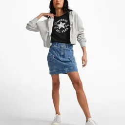 converse Chuck Taylor Patch T-Shirt women's t-shirt image 3