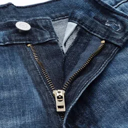 Levis Men Slim Tapered Fit Ripped Denim Shorts image 5