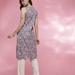Anouk Floral Printed Kurta image 2