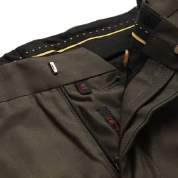 Raymond Men Flat Front Slim Fit Formal Trousers image 4