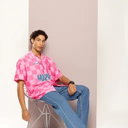 Kook N Keech Checked Oversized Casual Shirt image 5
