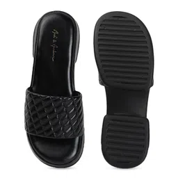 Mast & Harbour Women Textured Block Heels Sandals image 3