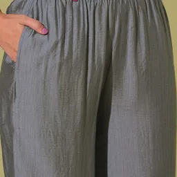 GoSriKi Women Regular Kurta with Palazzos & With Dupatta image 3