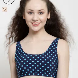 Friskers Women Pack of 2 Printed Sports Bras O-LA20-05-09-picture-40