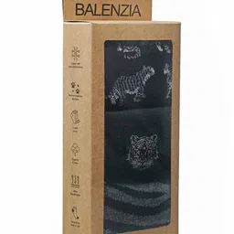 socksxpress Balenzia Men Pack Of 3 Tiger Printed  Ankle Length Socks image 4