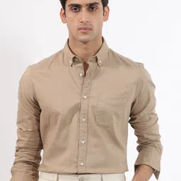 RARE RABBIT Men Auxfo Slim Fit Button Down Cotton Shirt-picture-21