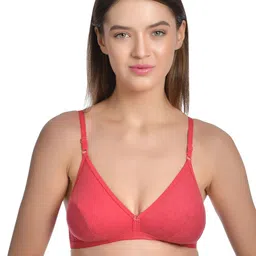 Aimly Pack of 3 Non-Padded Cotton Everyday Bra - Full Coverage image 2