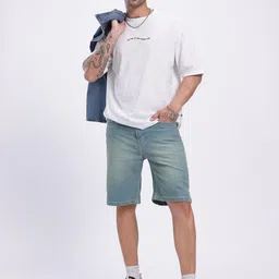 glitchez Heartfelt Notes Pure Cotton Drop-Shoulder Sleeves Oversized T-shirt image 2