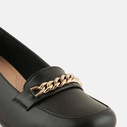 Rubeezz Women Round Toe Block Mules image 3