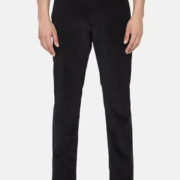 Blackberrys Men Black Slim Fit Chinos Trousers-image-38