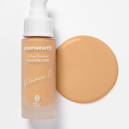 Mamaearth Glow Serum Foundation with Vit.C & Turmeric for 12-Hour Stay 30ml- Beige Glow 05-picture-42