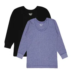 BODYCARE INSIDER Kids Pack Of 2 Round Neck Full Sleeves Thermal Tops-image-92
