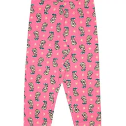Bodycare Girls Frozen Printed Cotton Ankle Length Leggings-picture-11