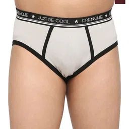 FRENCHIE Boys Pack Of 2 Cotton Basic Briefs  FR-BF-U1907-1X5-Wine-LGray-XS-picture-14