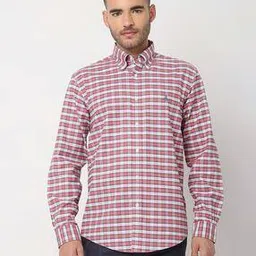 brooks brothers Non-Iron Supima Oxford Tartan Checked Shirt-picture-13