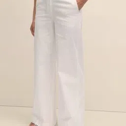 brooks brothers Women Wide-Leg Flat-Front Pants-picture-21