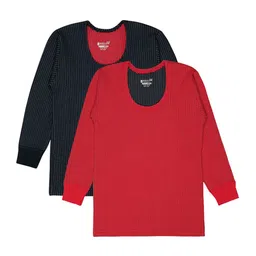 BODYCARE INSIDER Kids Pack Of 2 Round Neck Long Sleeves Thermal Tops-image-82