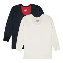 BODYCARE INSIDER Kids Pack Of 2 Striped Thermal Tops-picture-13