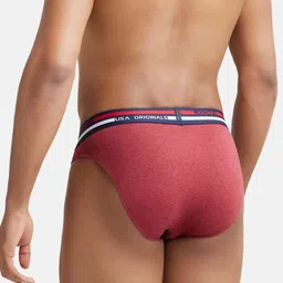 Jockey Men Pack of 2 Cotton Ultrasoft Briefs US49-0201-REDML image 5