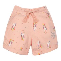 PLUM TREE Girls Conversational Printed High-Rise Pure Cotton Shorts-picture-17
