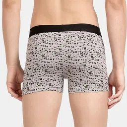 Pepe Jeans Men Grey Printed Cotton Trunk OPT01-P-MID GREY AOP-1-S image 4