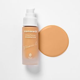 Mamaearth Glow Serum Foundation with Vitamin C & Turmeric 30 ml - Sand Glow 04-picture-22