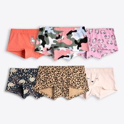 ariel Pack Of 6 Assorted Boy Animal Printed Shorts Briefs-picture-46
