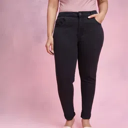 DressBerry Curve Plus Size Women Skinny Fit Stretchable Jeans-image-73