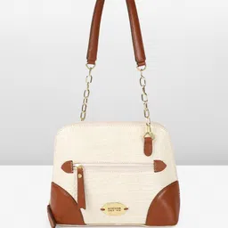 Hidesign Fl Heidi Animal Textured Leather Shoulder Bag image 1