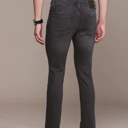 French Connection Men Slim Fit Light Fade Stretchable Jeans image 3