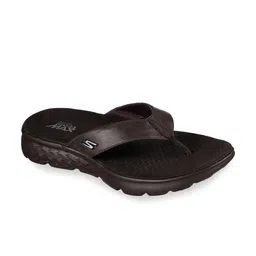 Skechers Men Brown Flip Flops image 1