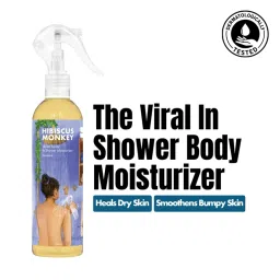 Hibiscus Monkey Velvet Spray Squalene In-Shower Body Moisturizer image 1