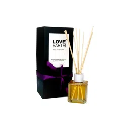 Love Earth Premium Reed Diffuser Lemongrass Scent Toxin-Free Long-Lasting Fragrance image 1