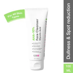 Cos-IQ AHA-10% Glycolic Acid Face Cleanser image 1