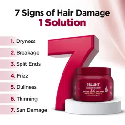 BBlunt 7 In 1 Repair & Revive Hair Mask For Damage Repair image 2