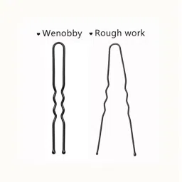 Gorgio Professional ECO00132 U Shaped Hair Pins (Colour & Shape May Vary) image 1