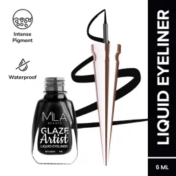mila beauté Glaze Artist Waterproof & Smudge Proof Eyeliner image 1