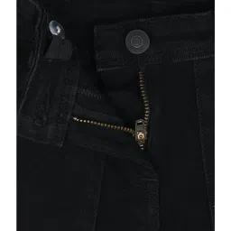 allen solly junior Allen Solly Kids Black Solid Jeans image 3