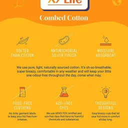 XY Life Kids Multicolor Cotton Printed T-Shirt (Pack of 3) image 5