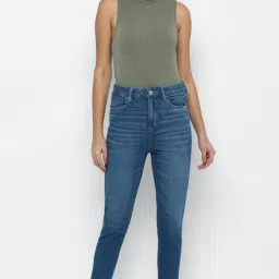 American Eagle Outfitters Blue Skinny Fit Jeans image 4