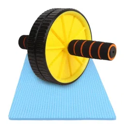 Strauss Double Exercise Wheel (Yellow) image 1