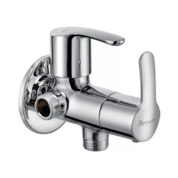 Parryware Two Way Angle Valve Pruno Series Silver Stainless Steel Chrome Finish, T5843A1-picture-14